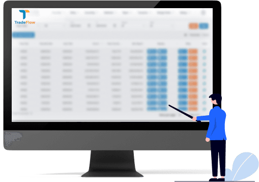 <div><span>Tradeflow</span>Streamline your brokerage operations </div>